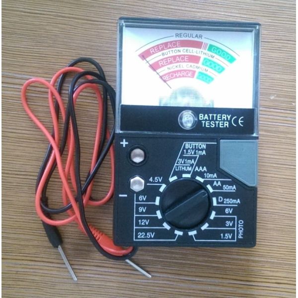 Analog Battery Tester Dry Batteries Aa 1.5v