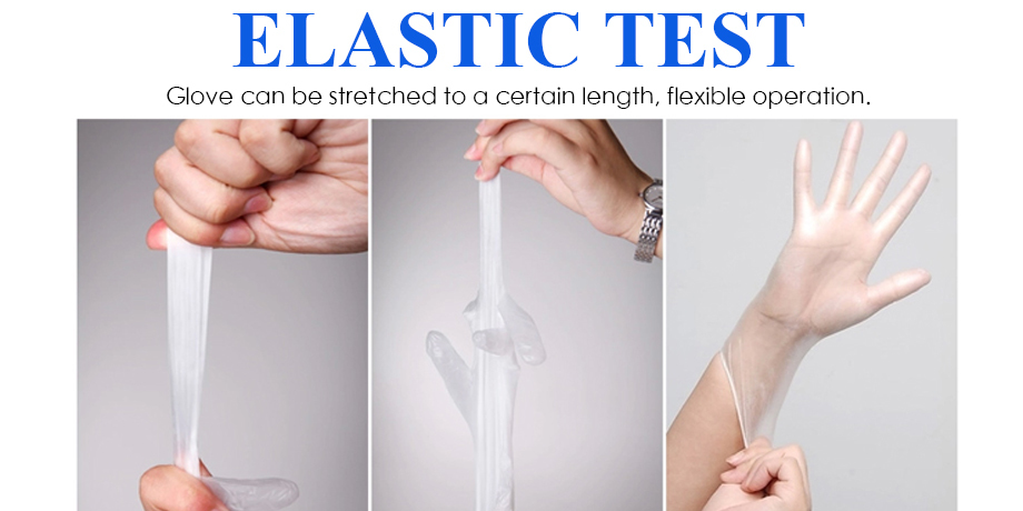 Durable Powdered Vinyl Gloves Easy Donning Latex Free Powdered Gloves 4 Mil