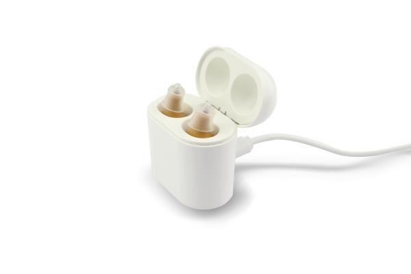 Retone Black Hearing Aids 32dB Rechargeable Sound Hearing Aids Digital Mini In Ear Adjustable Tone Amplifier