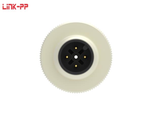 T4111002041-000 M12 Male Connector 4 Pin For Industrial Sensor