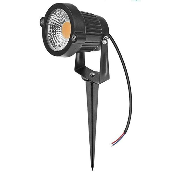 Wall Tree Plants Spotlight 3- Outdoor LED Garden 12V Stainless Steel Solar Spike Light