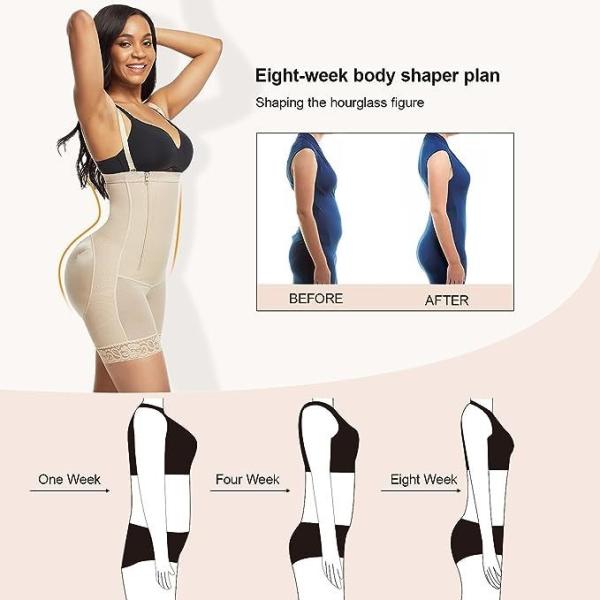 5XL HEXIN Fajas Colombianas Mulheres Calcinha de Controle de Barriga Corpo de Faixa Com Zipper Lateral