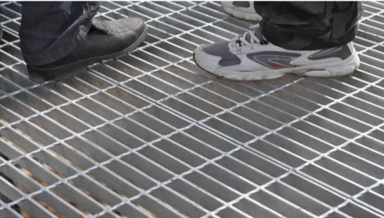 Hot DIP Galvanized Plain Steel Bar Grating with Mild Steel Cross Bar for Floor