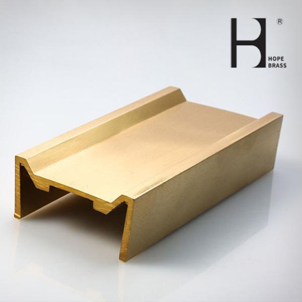 Extruded Profiles Copper With Special Shapes Brass Extrusions Copper Alloy Extrusion Profiles Brass Customized Profiles
