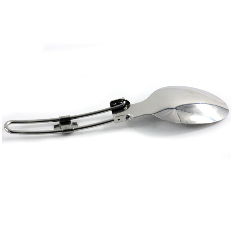 Stainless Steel Camping Cutlery Set in Portable Folding Style for Outdoor Adventures