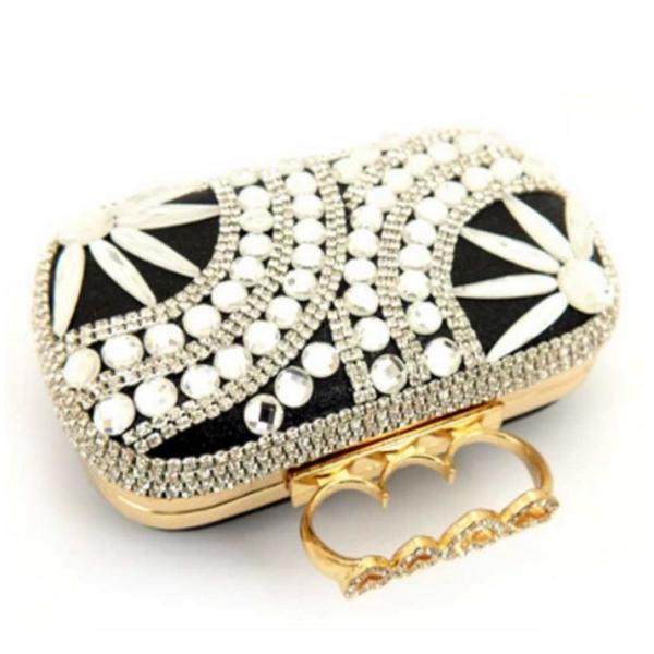 Europe and diamond evening bag evening bag princess bride
