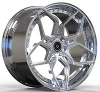 Bugatti Chiron Jante en alliage d'aluminium rouge brillant 5x130