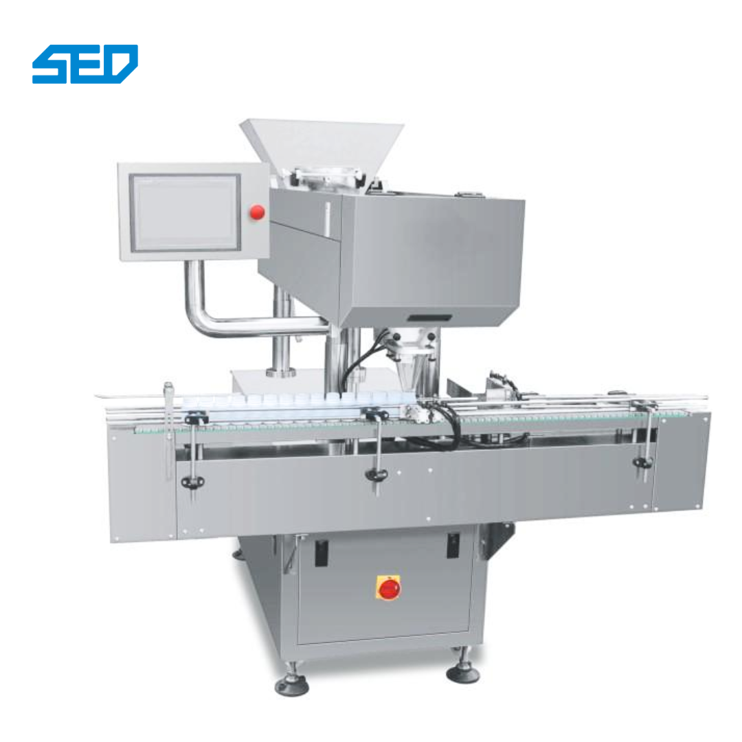 High-Speed 8-Channel Tablet and Capsule Counting Machine with 99.99% Accuracy