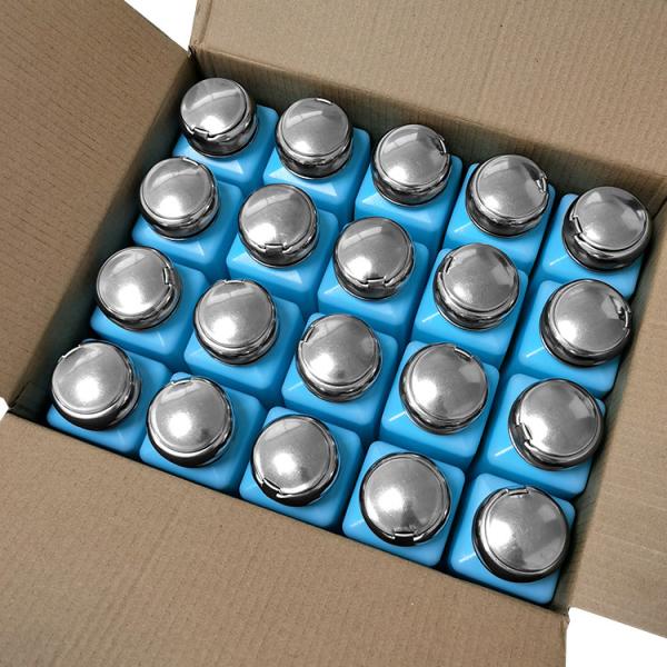 Бутылки насоса распределителя алкоголя ESD чистой комнаты цвет 8OZ пластиковой голубой