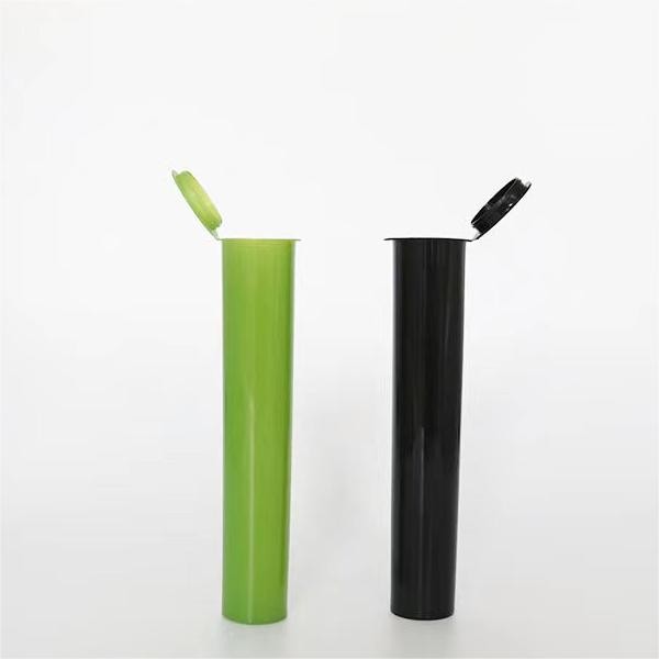 Multifunctional Custom Color Waterproof Plastic Pre Roll Tube With Squeeze Pop Top Caps No Reviews Yet