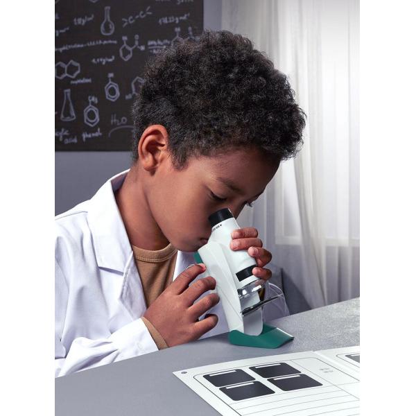 Metal Mini Microscope for Kids' Professional Biological Experiments and Teaching Aids