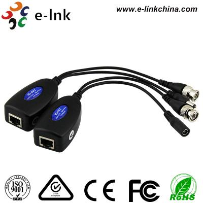 1CH AHD / CVI / TVI Cctv Camera Video Balun DC12V / 1.2 A Longer Life Time