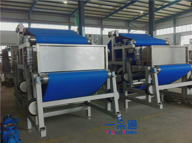 Пресса пояса фруктового сока SUS304 5T/H с немецким поясом GKD