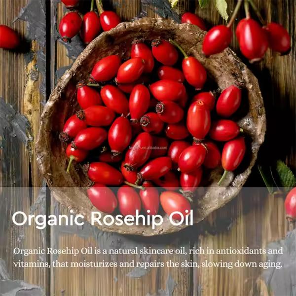 Huile pour le visage à l'huile de graines de rose en marque propre : réparations, soins, garde les cheveux brillants, 30 ml, hydratation de la peau, éclaircissement, absorption rapide, huile pour le visage