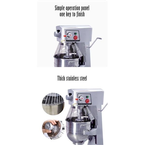 Машина смесителя высокой эффективности ресторана кухни пекарни спиральная с семенить ртом 7L мяса