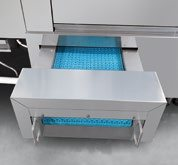 Industrial Silver Freestanding Dishwasher Large Domestic Dishwashing Machine