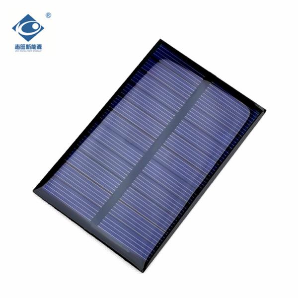 5.5V Strip Solar Photovoltaic Panel 0.6W Customizable Mini Epoxy Solar Panel ZW-8454