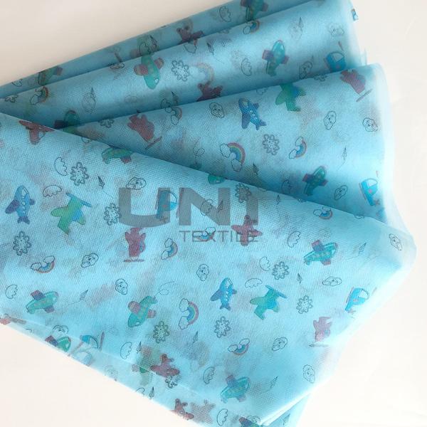 Colorful Spunbond Polyester Nonwoven Fabric Breathable Anti Static