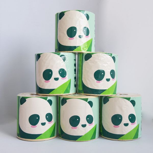 Biodegradable Skin Care Ultra Soft Toilet Papers Rolls Bathroom Tissue Toalet Paper Roll for Hotel