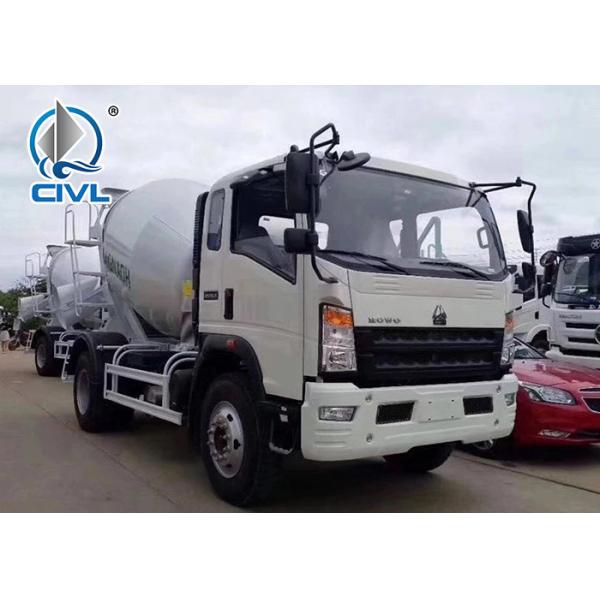 Howo 4x2 11-13 Degree Tilt 6 Wheel 6cbm PMP Pump Cement Concrete Truck Mixer