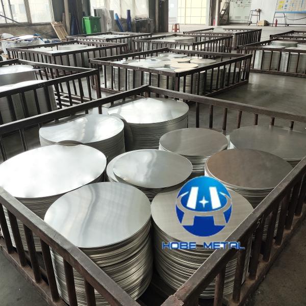 Aluminium Discs Circles customizable for various kitchenware applications with thickness ranging from 0.3 to 6 millimeters