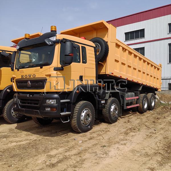 Sinotruck HOWO Tx Dumper Truck 8X4 371HP 12 Wheeler 40ton Right-Hand Drive Tipper Truck With Low Price