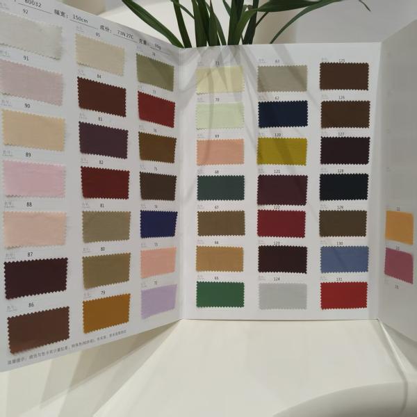 Lightweight Garment Fabric 90GSM 75% Nylon 25% Cotton For Clothing Manufacturers