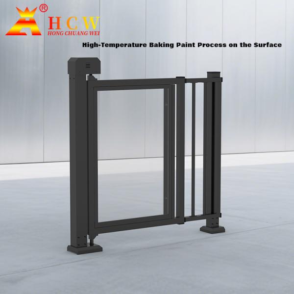Taille de publicité futée de la porte 990mm de barrière de contrôle d'accès de la porte 120W de barrières