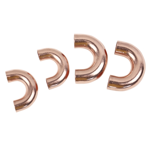 0.5mm-25mm Толщина Custom OEM Copper U Bend с 180-градусным локтевым трубопроводом и фитингами