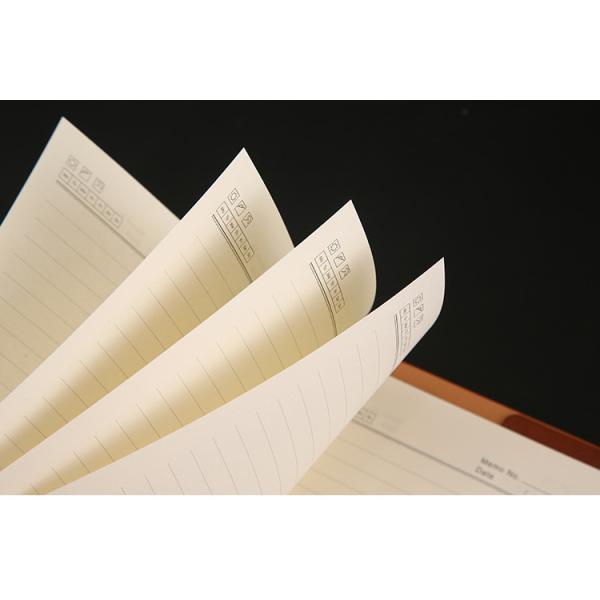 Customized A5 Business Notebook with Portable Loose-leaf Design and Leather Cover