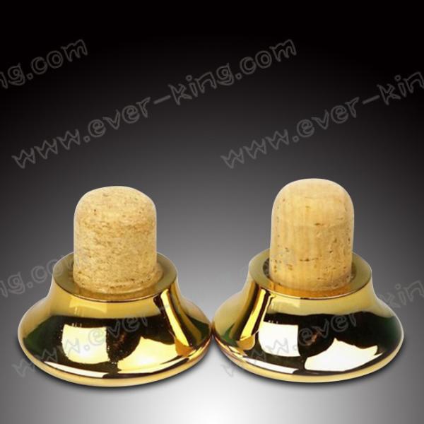 Затвор бутылки вина расслоины качества еды пластиковый не