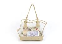 L'unité centrale garnissent en cuir le sac d'emballage d'espace libre de PVC de point la portance que forte pour faire des emplettes/animal familier portent