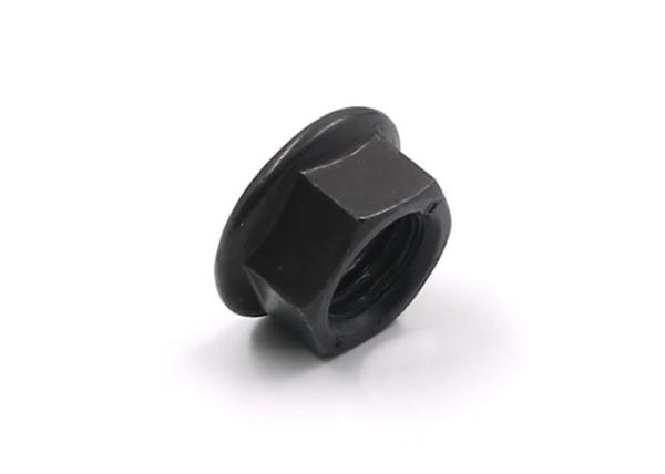 Special Black Grade 8 Steel Hex Flange Nut Used for Automobile Maintenance