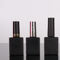 Garrafa cosmética do vidro UV do óleo do verniz para as unhas dos fabricantes da garrafa de vidro do gel com escova