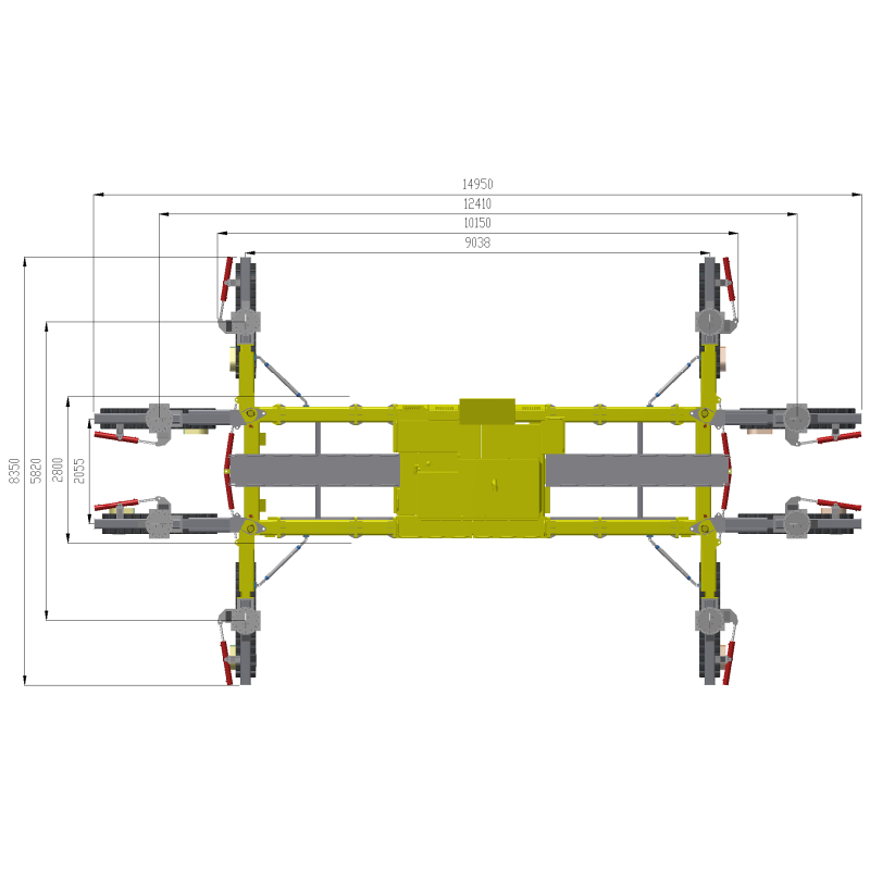 Concrete Slipform Paver for Agricultural Irrigation & Rural Road Projects