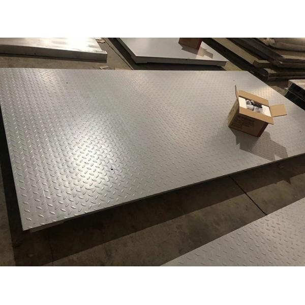 Le plancher industriel d'acier au carbone résistant mesure 3000Kg électronique