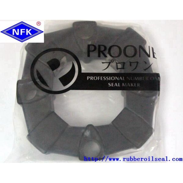 Taiwan Pro-One Black 22A Universal Hydraulic Quick Rubber Coupling Spider Assembly For Excavator