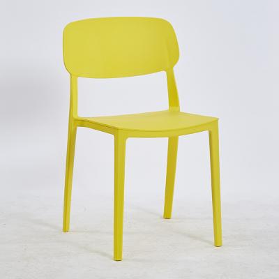 Modern Stackable PP Plastic Dining Chair for Home and Commercial Use