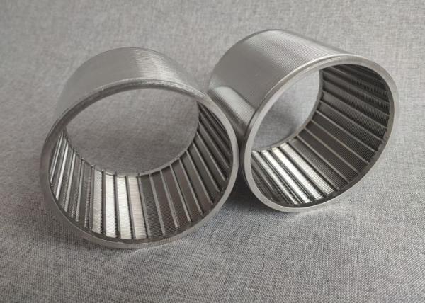Trapezoidal Johnson 316l Stainless Steel Wedge Wire Screen