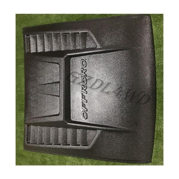 Couverture noire de l'ABS 4x4 Hood Scoop Cover Bonnet Scoop pour 2020 D-maximum