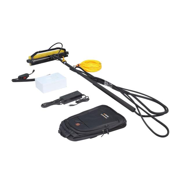 Professional Solar Panel Cleaning Brush with Rolling Design Removes Dirt and Debris