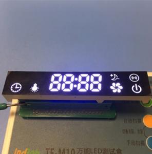 低コスト超白色7セグメントLEDディスプレイモジュール（キッチンフード/レンジフード用）