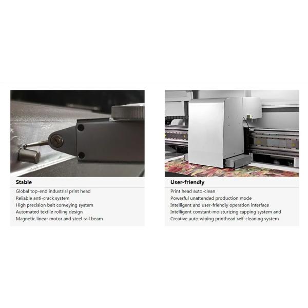 Печатная машина ткани EcooGraphix автоматическая цифров струйная