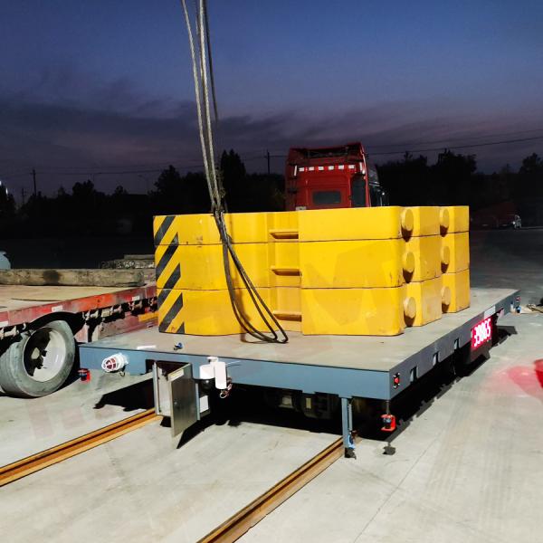 Electric Driven Material Transfer Car Running On Rail Die Plant Coil Transfer Wagon