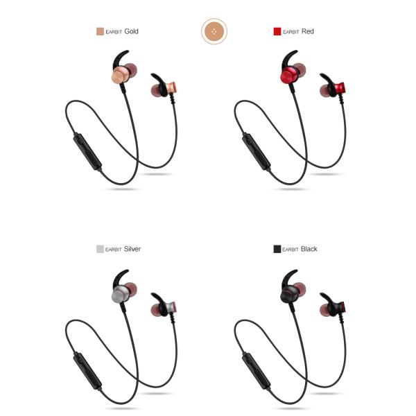Metal Magnetic Tws Wireless Stereo Earphones 55mAH Multifunction design