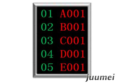 Queue Number Display Function and Indoor Usage Juumei Queue Token Number Dot Matrix LED Counter/Teller Display