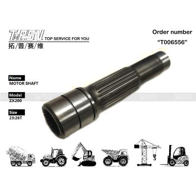 ZX200 Excavator Travel Hydraulic Motor Shaft with Gear Oil Maintenance 2042080