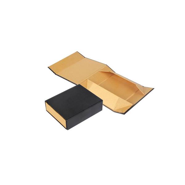 Red Wrapped Laminated 1200g Rigid Paper Foldable Gift Boxes