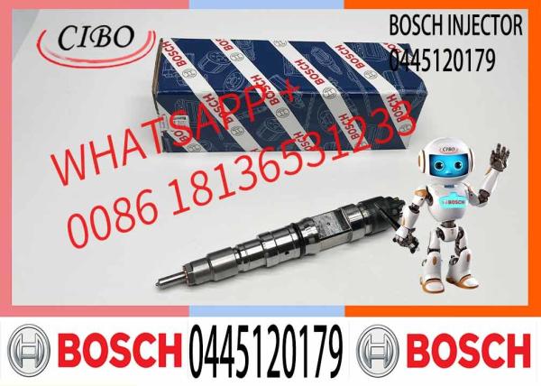 High Quality New Diesel Fuel Injector 0445120179 Common Rail Fuel Injection Nozzle 3005 555 C91