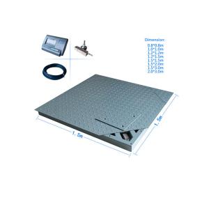 Слабый масштаб пола цифров стальной структуры пудрит покрытое 1T 3 тонны